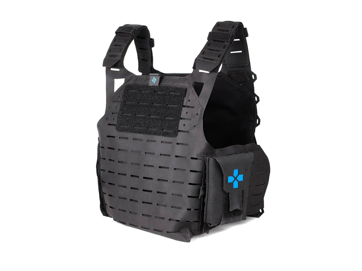 Blue Force Gear NANO ES Version 2 Micro Trauma Kit Now MOLLE Mount Empty Black Small