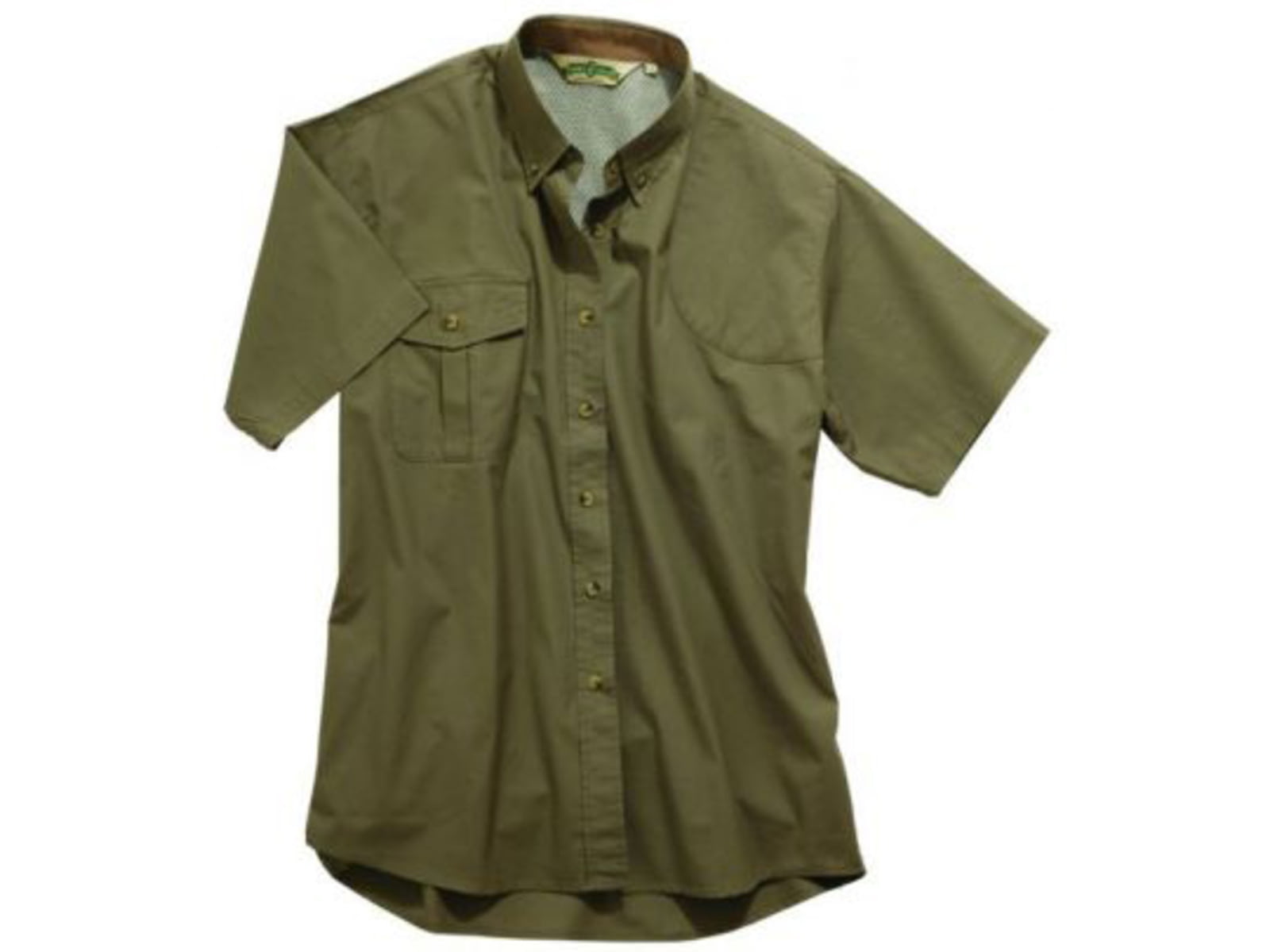 Bob Allen 141K Short Sleeve Vent Back Shirt Right Hand Sage Large 141KSRL