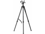 BOG DeathGrip Shepra Carbon Fiber Tripod Arca-Swiss Mount Ultra-Smooth Ball Head 360 D Rotation/180 D Tilt Rubber Feet DeathGrip Clamping Micro Height