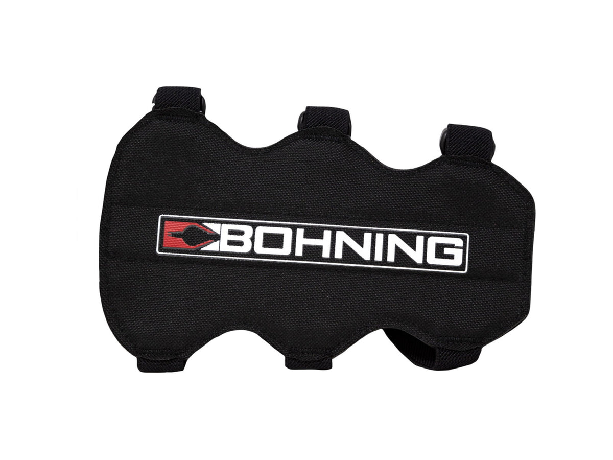 Bohning 3 Strap Armguard Black Adult 1689