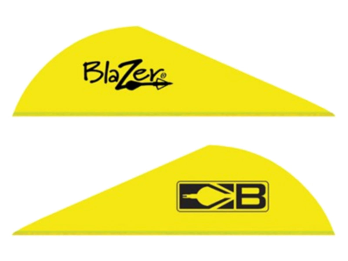 Bohning Blazer Vanes 2 Solid Neon Yellow 36pk