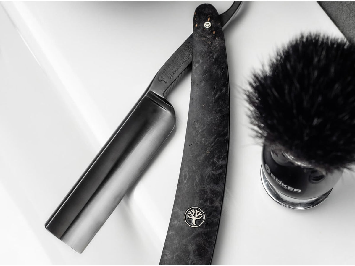Boker Black Amboina Razor BO140919