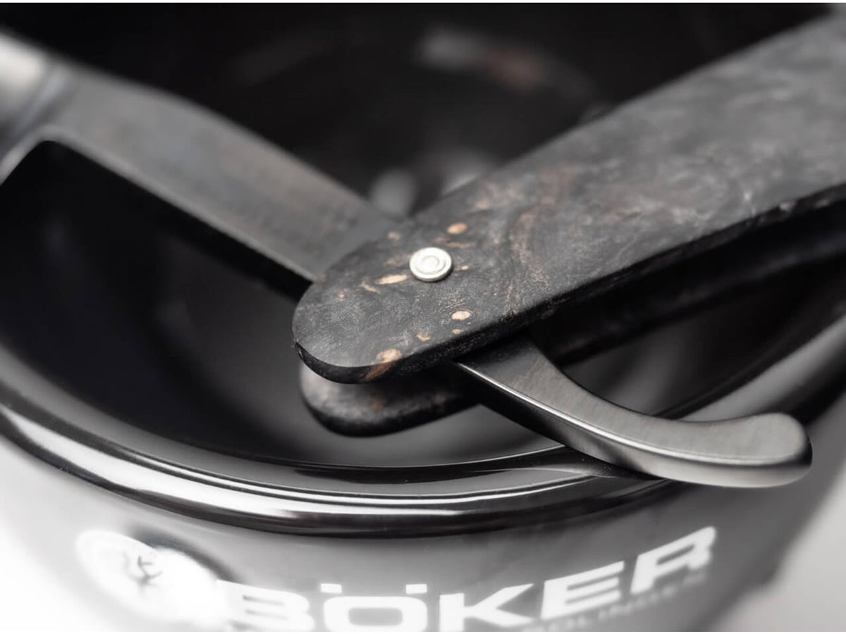 Boker Black Amboina Razor BO140919