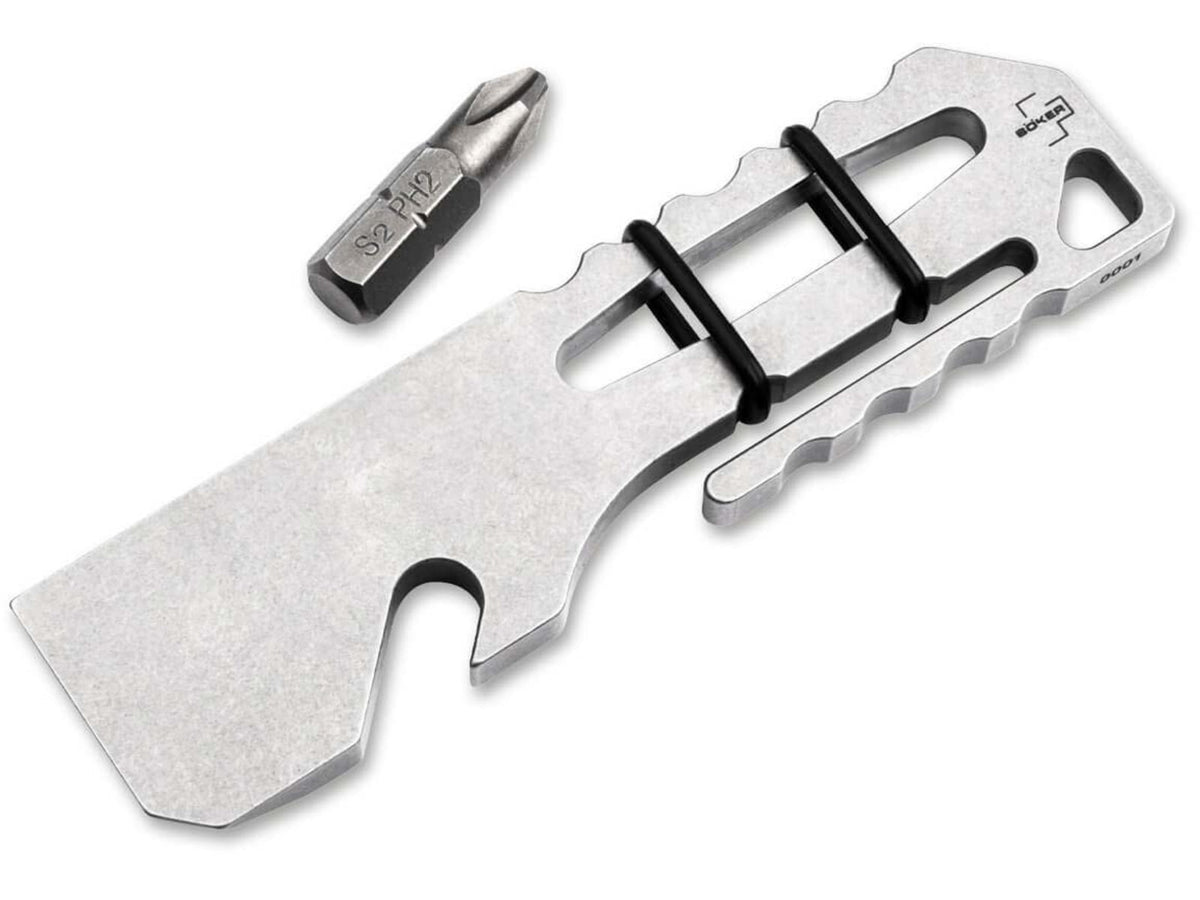Boker Plus Grift Multitool 3.5in 420 Tanto Blade Grey 09BP0020