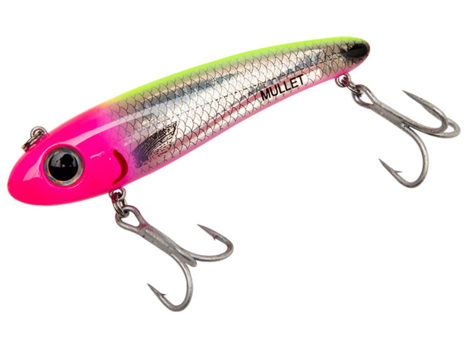 Bomber Saltwater SW Mullet Slow-Sinking Twitch/Walking Lure. 3.5in 5/8oz