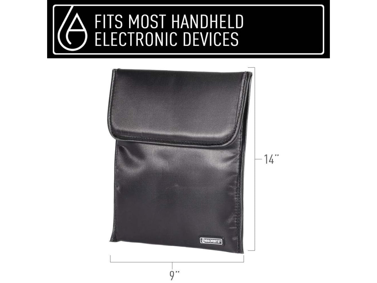 BONE-DRI Large Electronics Rescue Pouch Black AT100BL