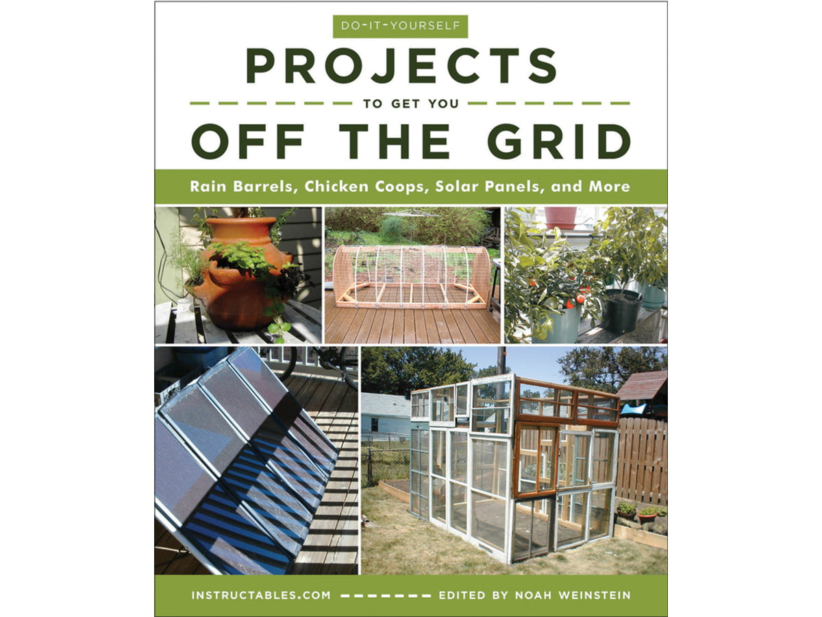 Books Off Grid DIY Projects Rain barrels Chicken Coops Solar Panels 978-1-5107-3845-4