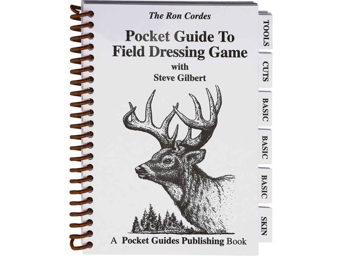 Books Field Dressing Pocket Guide 4.5in x 3.63in By Ron Cordes FIELD DRESSING GAME