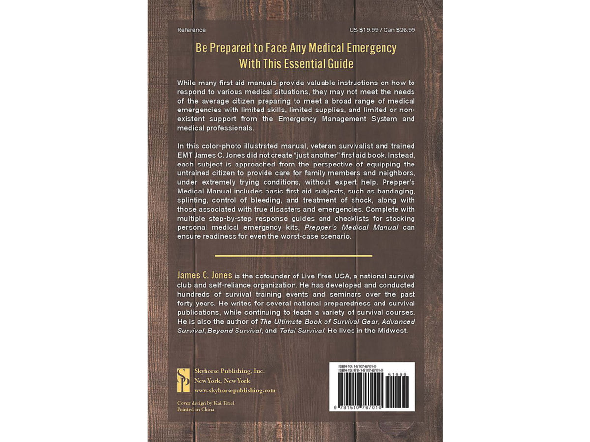 Books Prepper's Medical Manual BK474