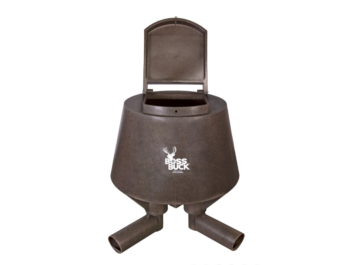 Boss Buck 200 lb Post Feeder Brown BB-1.200.PF