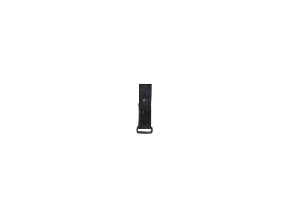 Boston Leather Epaulet Mike Holder Snap Slot Black -