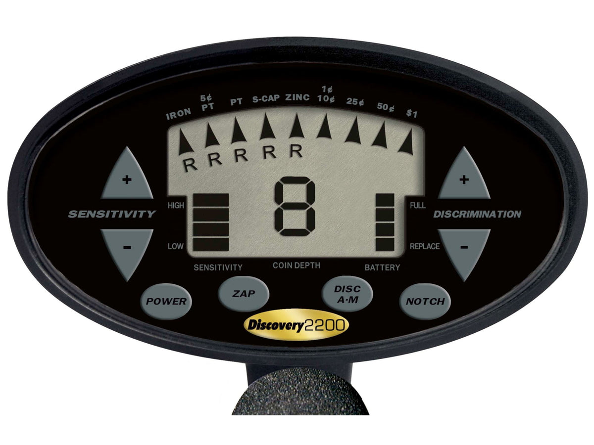Bounty Hunter Discovery 2200 Metal Detector Disc22