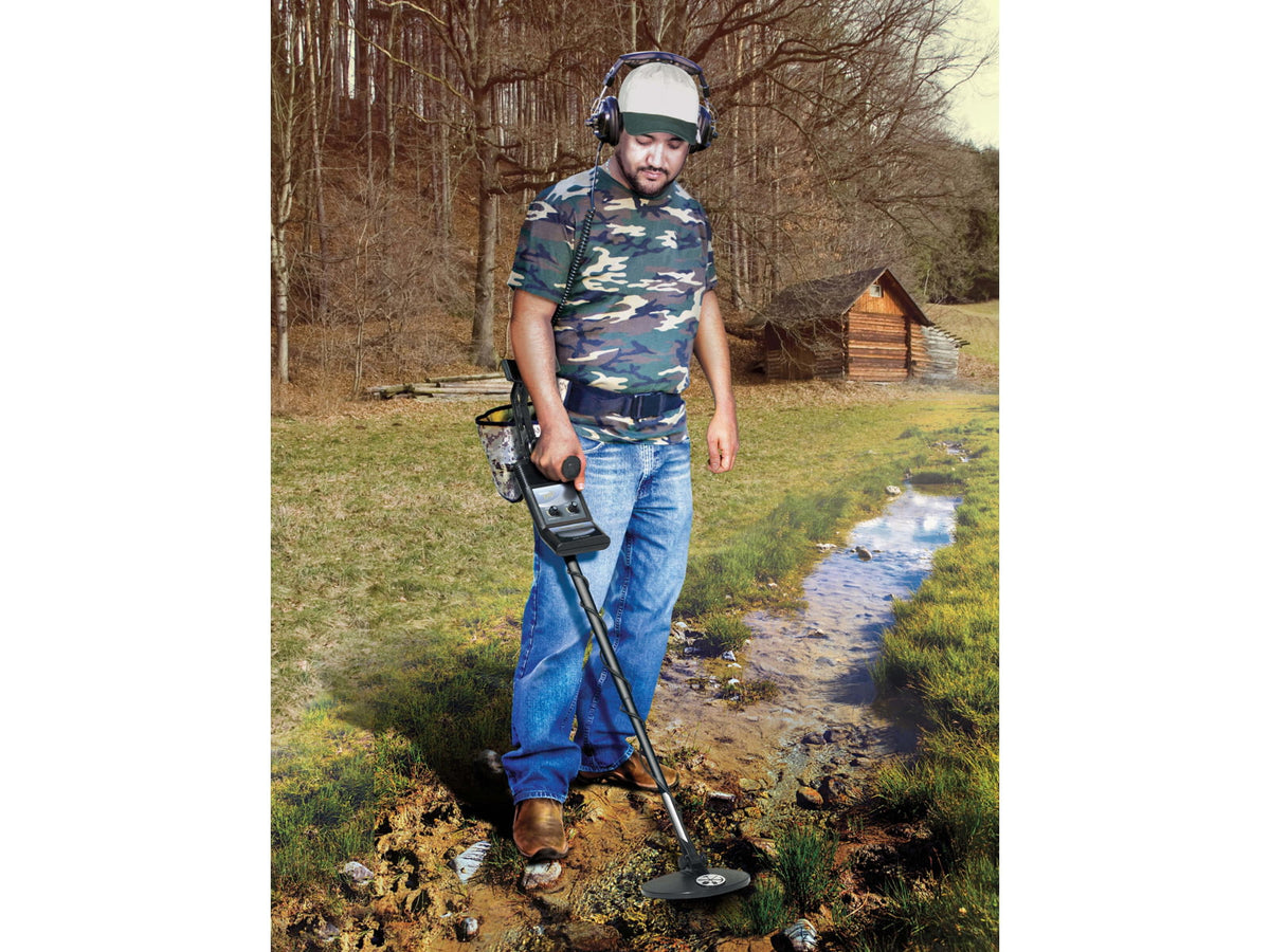 Bounty Hunter Gold Digger Metal Detector with Headphones