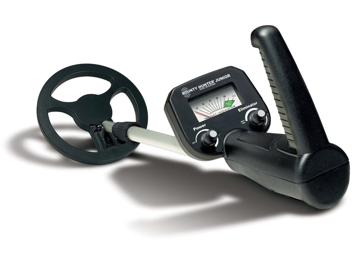 Bounty Hunter Junior Metal Detector w/ 5in Depth Detection - BHJS