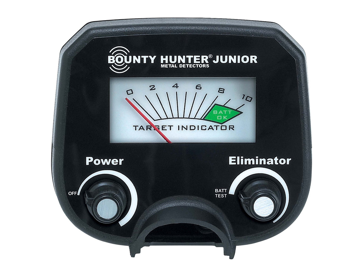Bounty Hunter Junior Metal Detector w/ 5in Depth Detection - BHJS