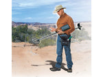 Bounty Hunter Quick Silver Metal Detector with Pin Pointer Black & Blue QSIGWP