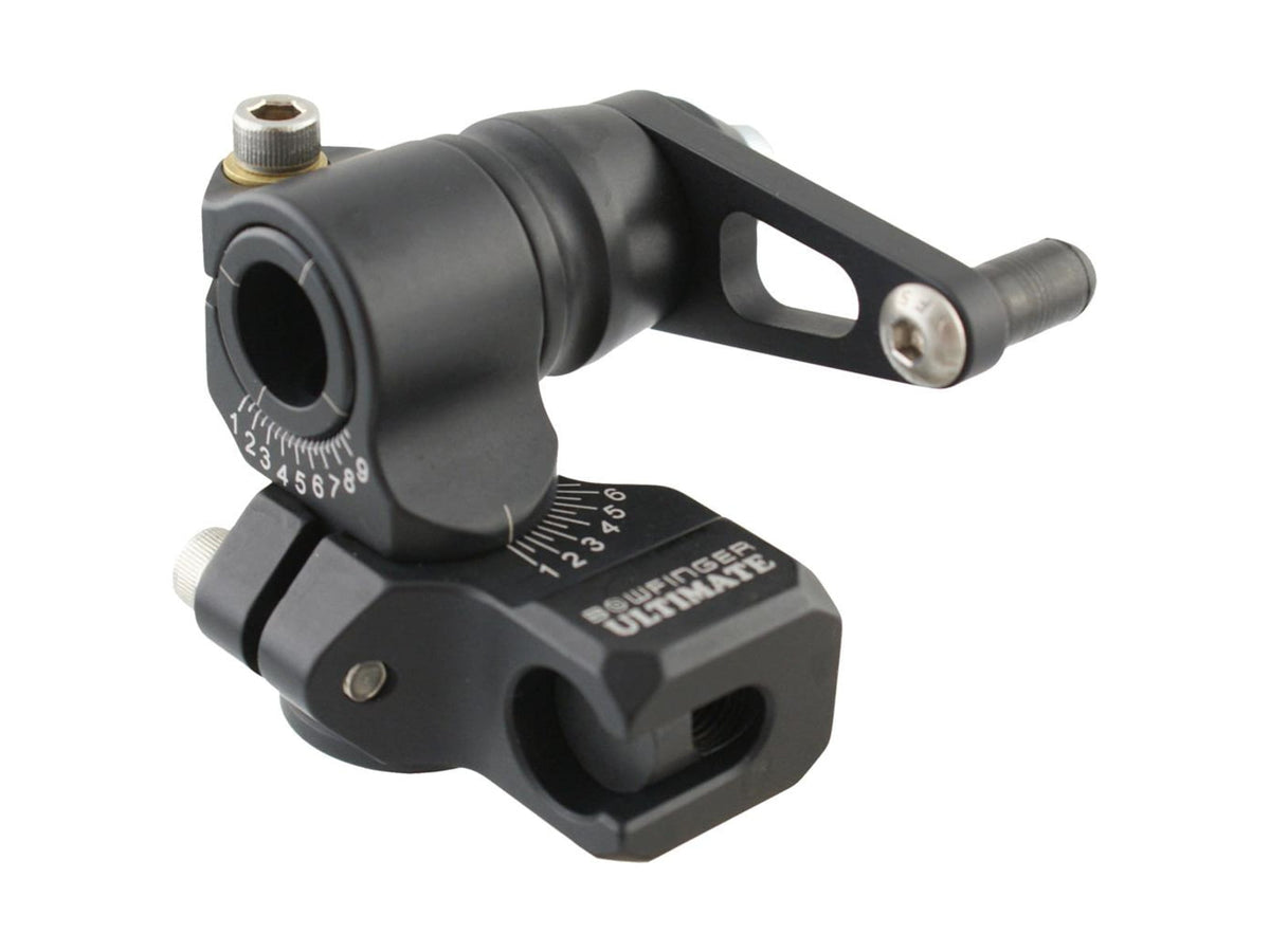 Bowfinger Ultimate Side Riser Bar Mount 1/4-20 Bolt Through 4263