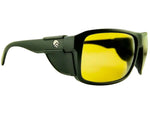 BREAKLINE OPTICS Mammoth Sunglasses Matte Black / Yellow
