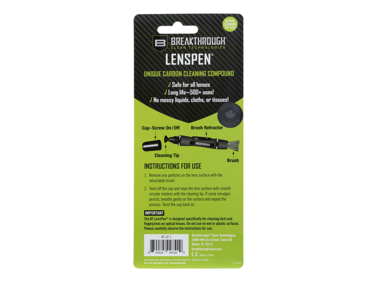 Breakthrough Clean Technologies BCT Lens Pen Black BT-LP-1