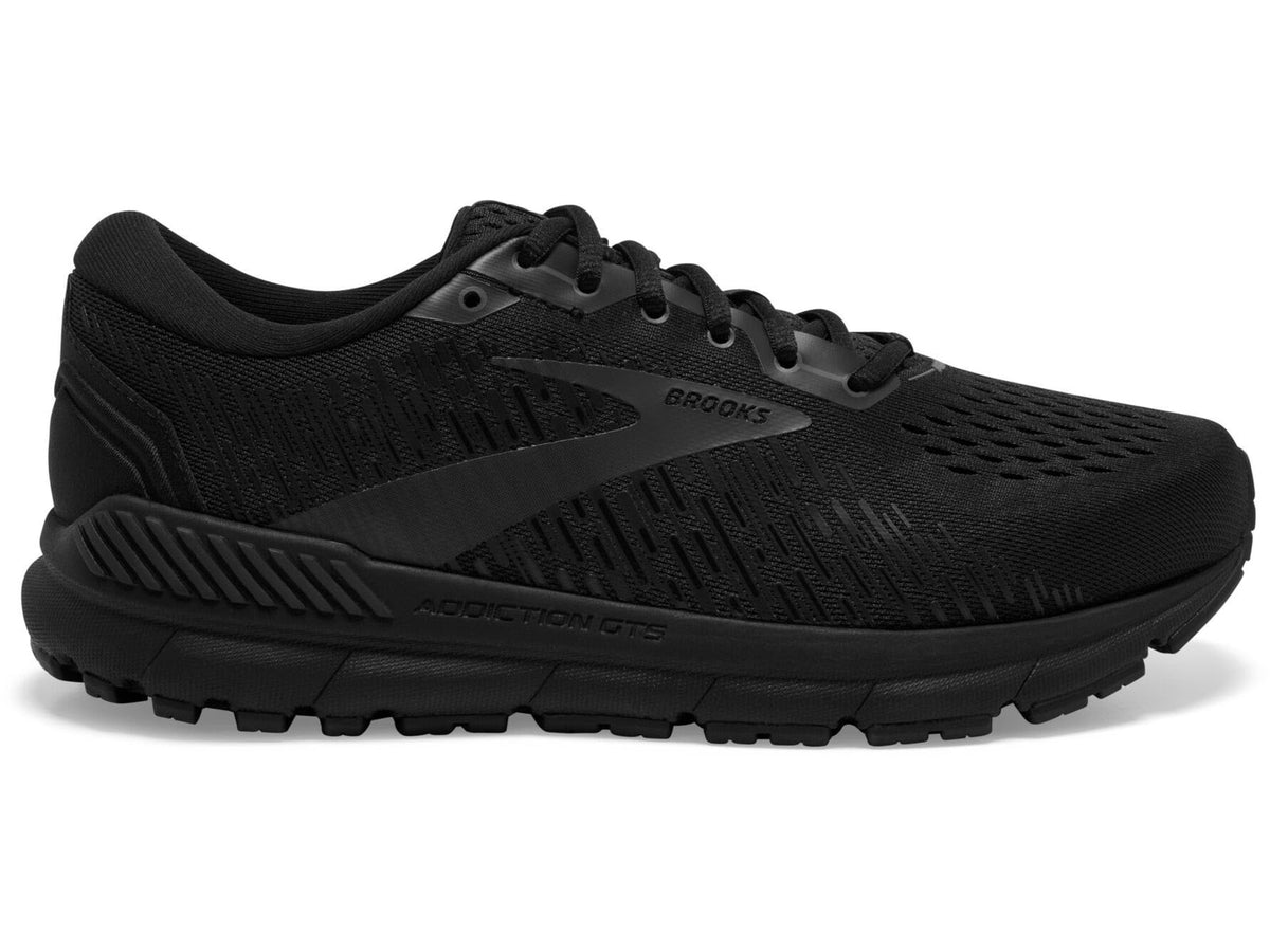 Brooks Addiction GTS 15 Running Shoes - Men's Narrow Black/Black/Ebony