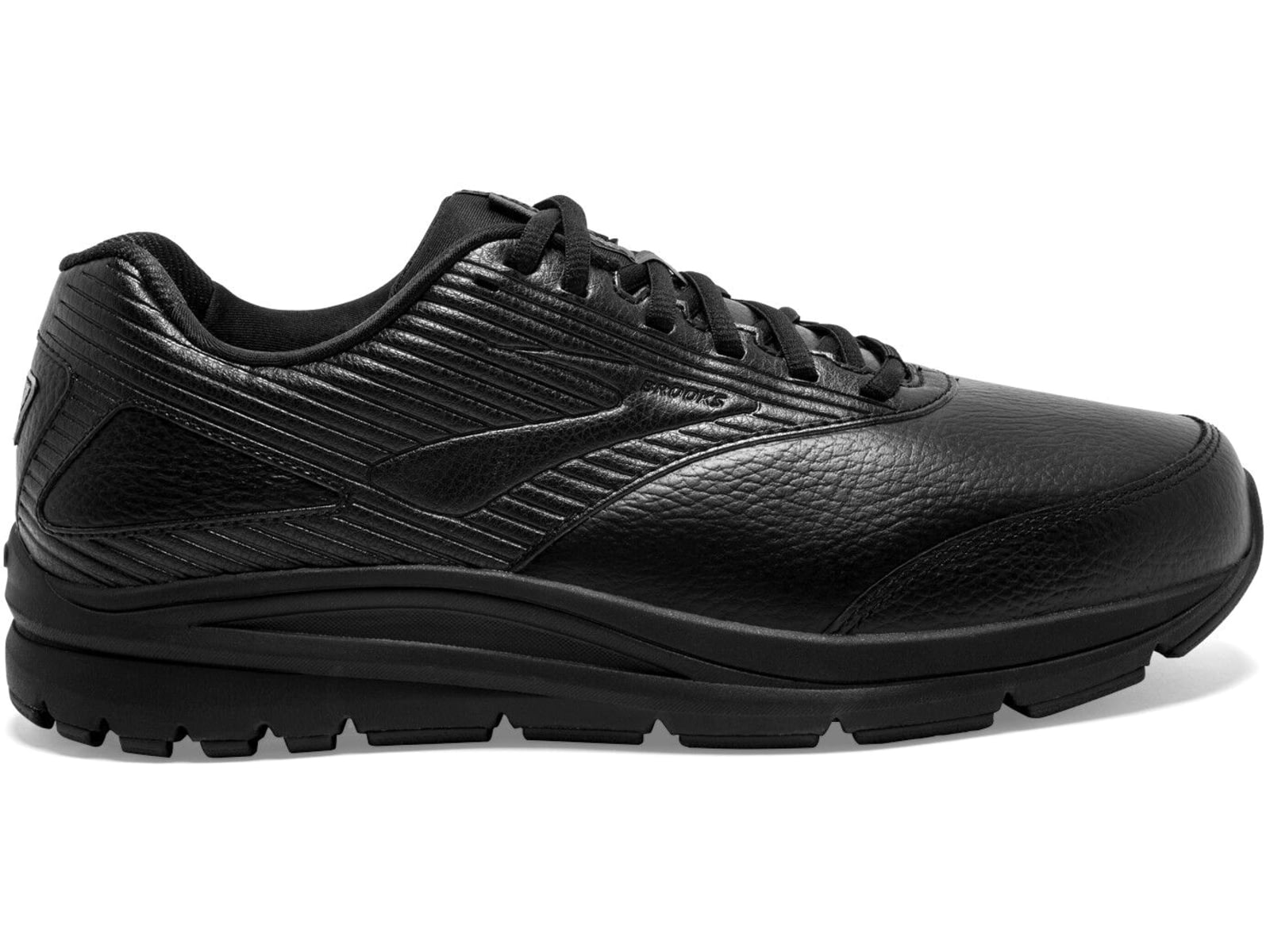 Brooks Addiction Walker 2 - Men's Black/Black Wide