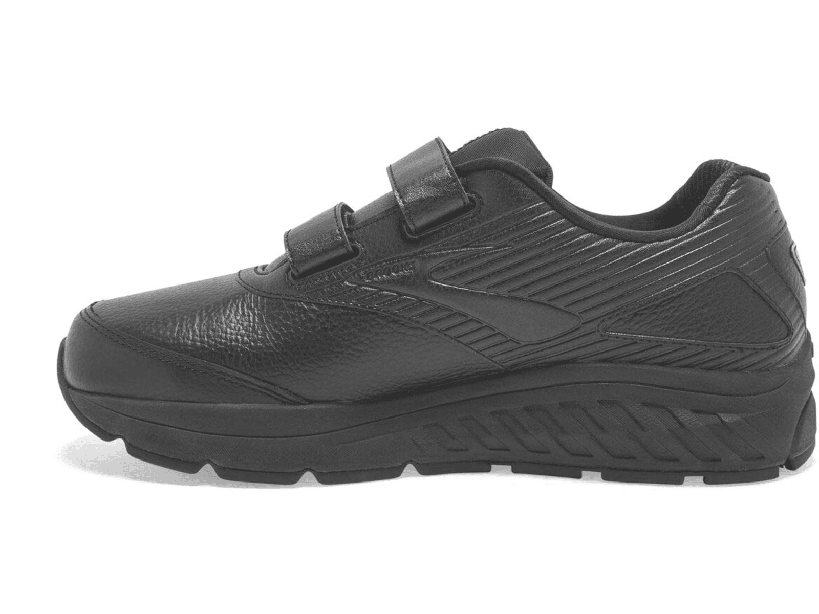 Brooks Addiction Walker V-Strap 2 - Men's Black/Black Extra Wide