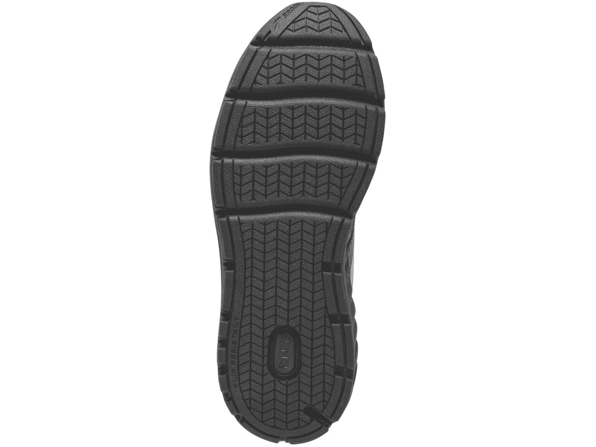 Brooks Addiction Walker V-Strap 2 - Men's Black/Black Extra Wide