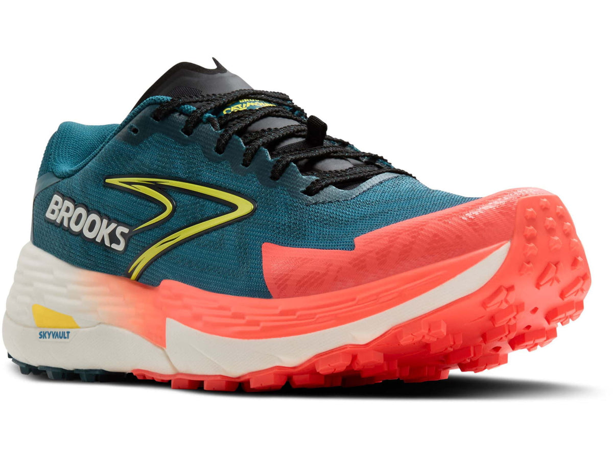 Brooks Catamount 4 Trailrunning Shoes - Men's Legion Blue/Celestial/Flame 10.0 US/Medium