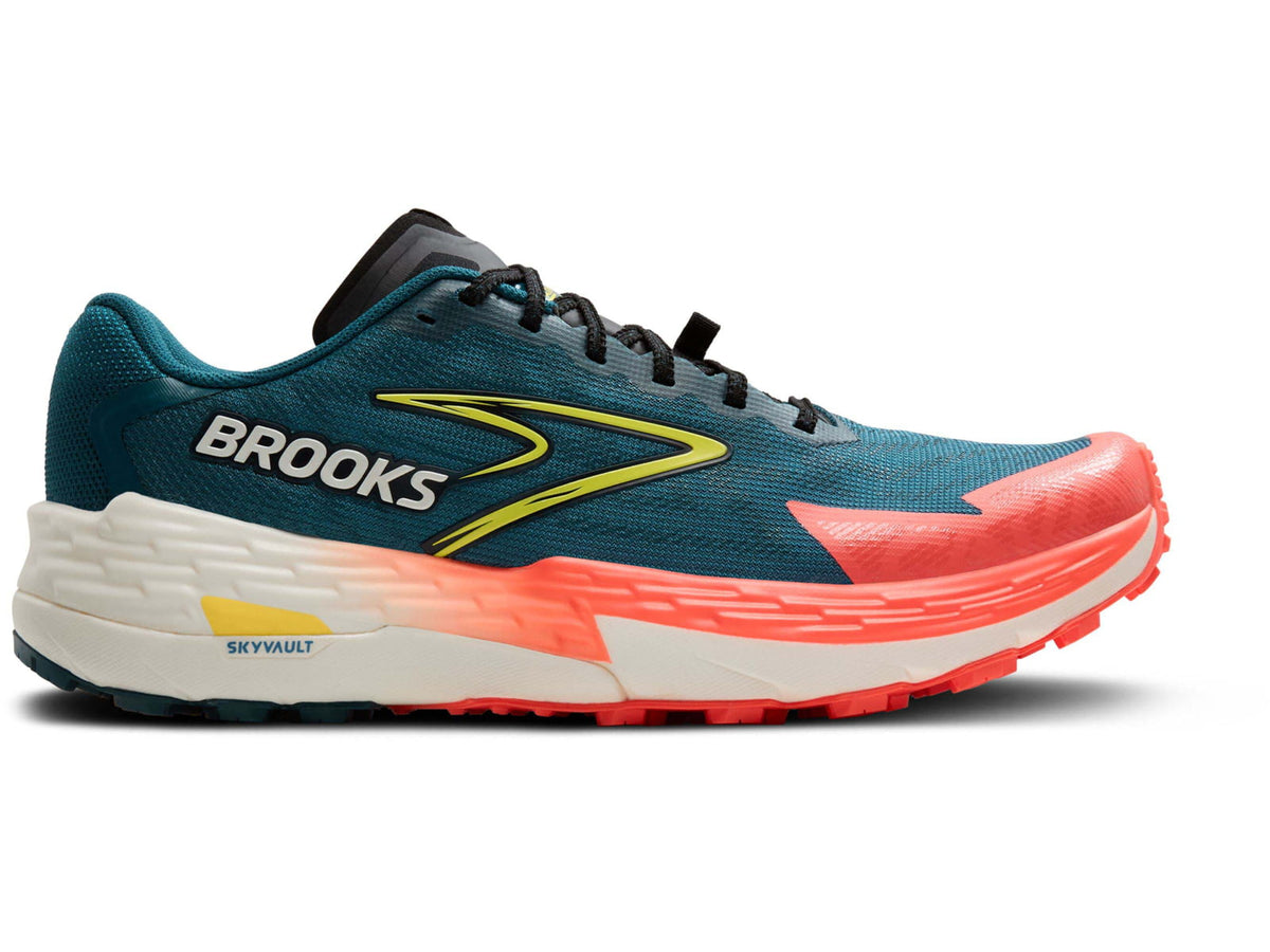 Brooks Catamount 4 Trailrunning Shoes - Men's Legion Blue/Celestial/Flame 10.0 US/Medium