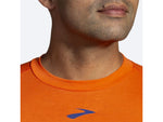 Brooks High Point Short Sleeve T-Shirt - Men's Bright Orange Medium