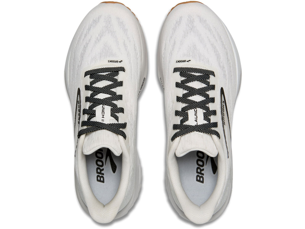 Brooks Launch 11 Road Running Shoes - Women's White/Grey/Black