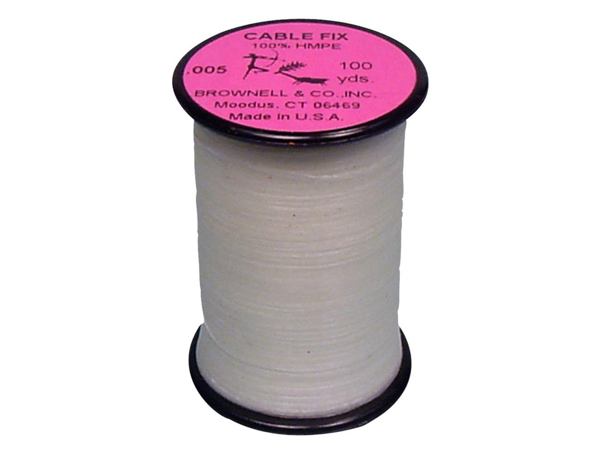 Brownell Cable Fix White .005 100 yds. FA-TDNA-CBF-JI