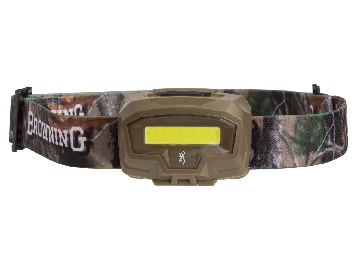 Browning Night Gig Headlamp 26-485 Lumens Flat Dark Earth/Camo 3713030