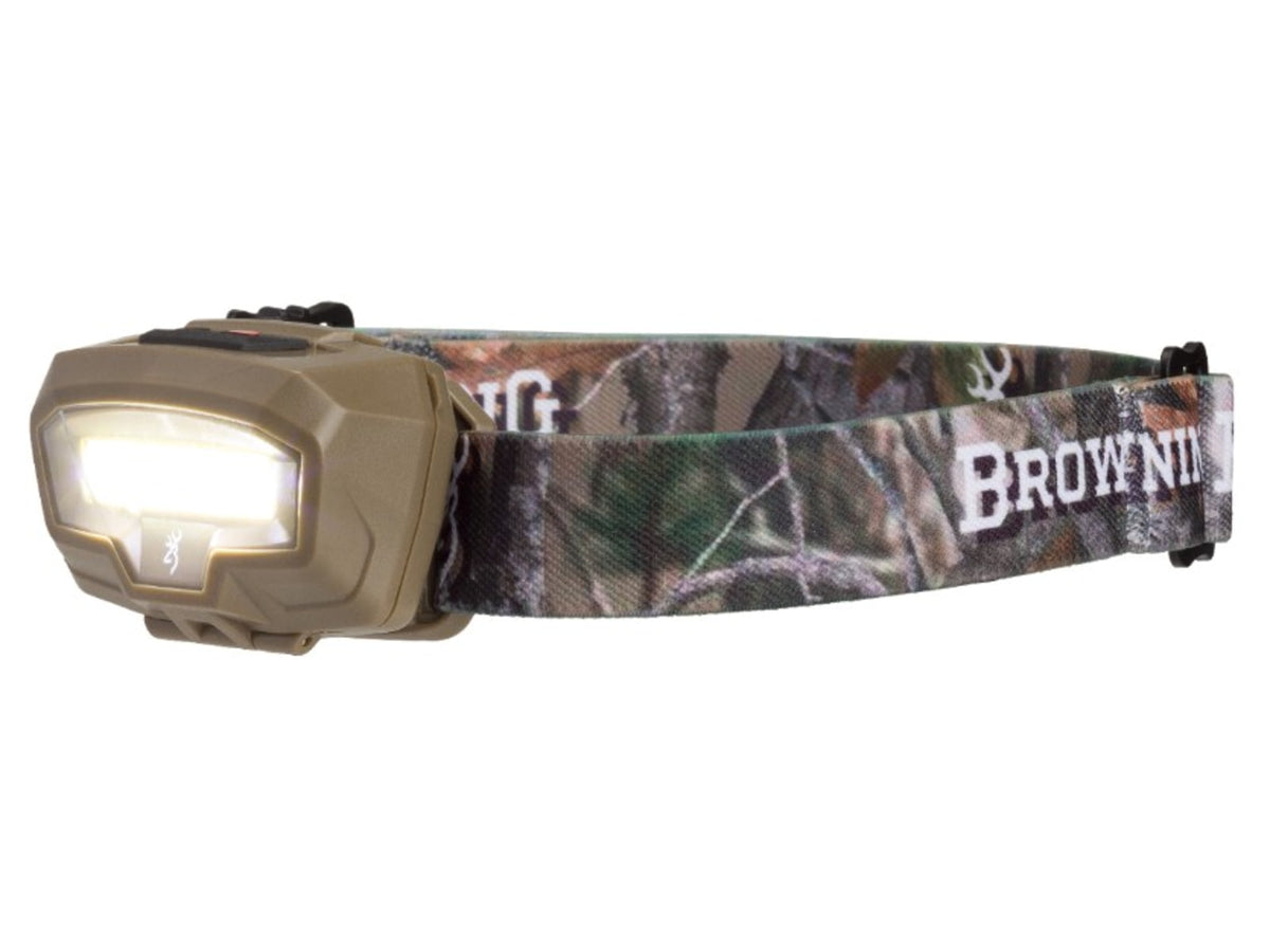 Browning Night Gig Headlamp 26-485 Lumens Flat Dark Earth/Camo 3713030