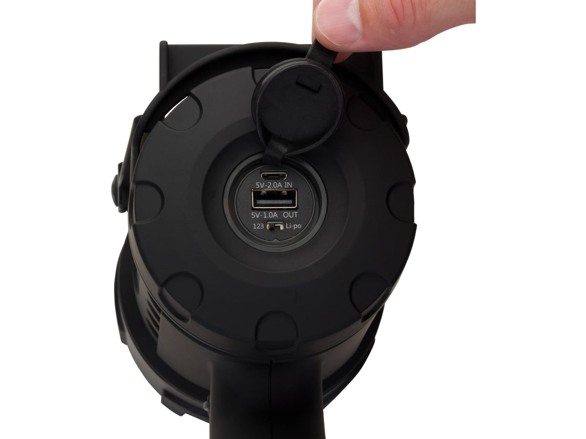 Browning BG High Noon Pro Spotlight Rechargeable 100-1400 Lumens Black FL-3717775