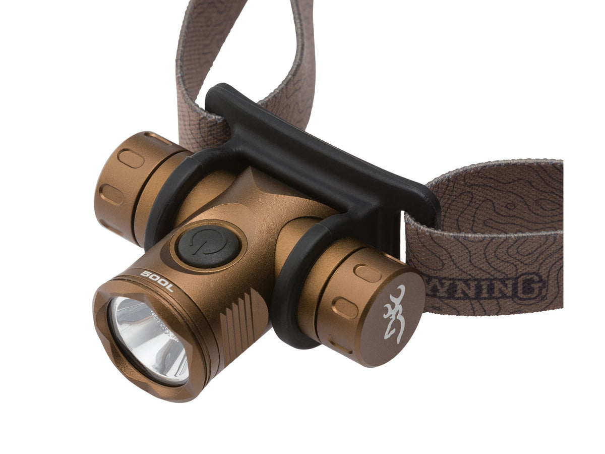 Browning Blackout Micro USB Rechargeable Cree XM-L LED Headlamp 35 Lumens Black 3713346