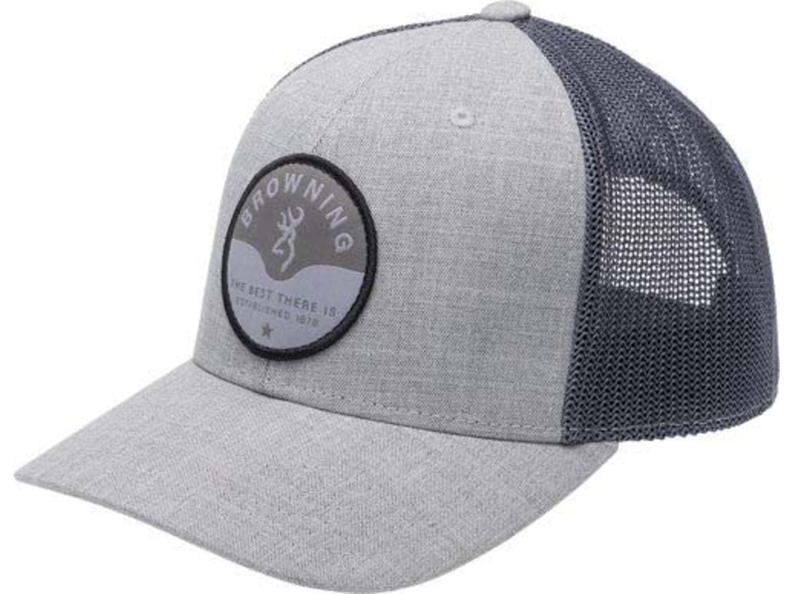 Browning Cooley Snapback Cap Heather Gray One Size 308633691