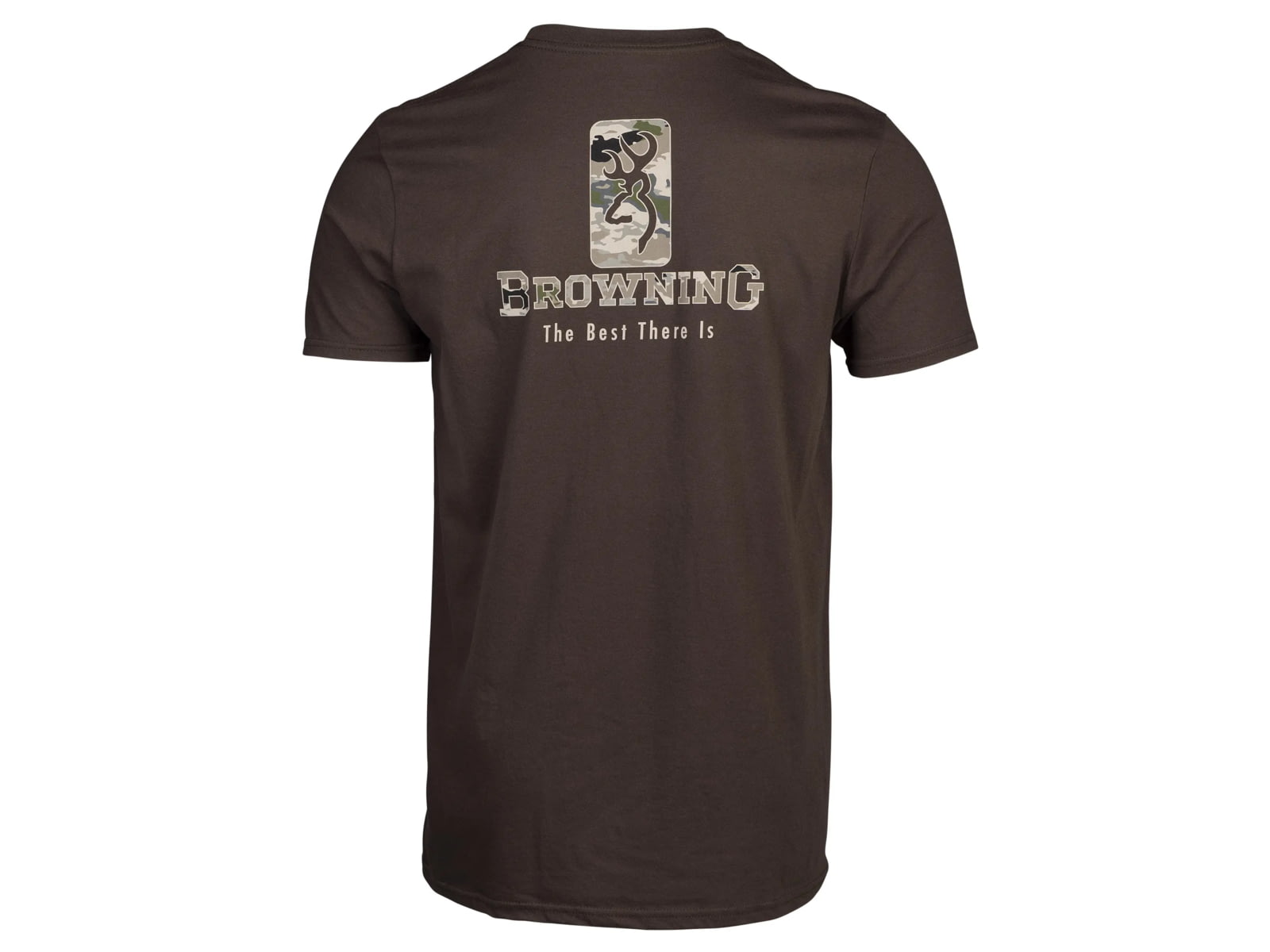 Browning Emblem Short Sleeve T-Shirt - Men's Brown 2XL