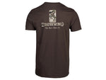 Browning Emblem Short Sleeve T-Shirt - Men's Brown 2XL