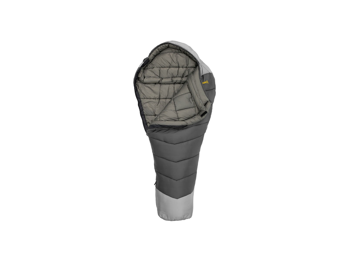 Browning Camping Browning Camping Denali -30 Sleeping Bag Charcoal/Gray Regular