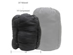 Browning Camping Browning Camping Denali -30 Sleeping Bag Charcoal/Gray Regular