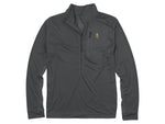 Browning Early Season 3/4 Zip Shirt - Mens Carbon Gray