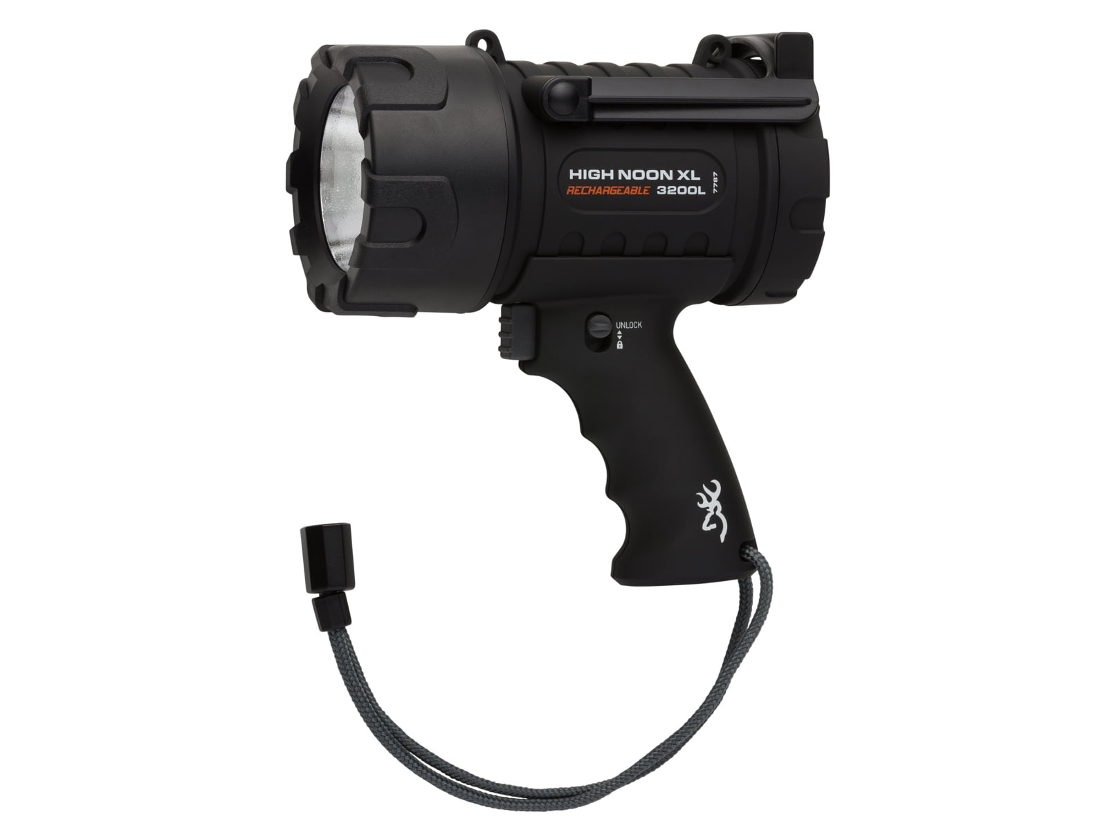 Browning High Noon XL Rechargeable 3200 Lumens LED Spotlight w/Power Bank