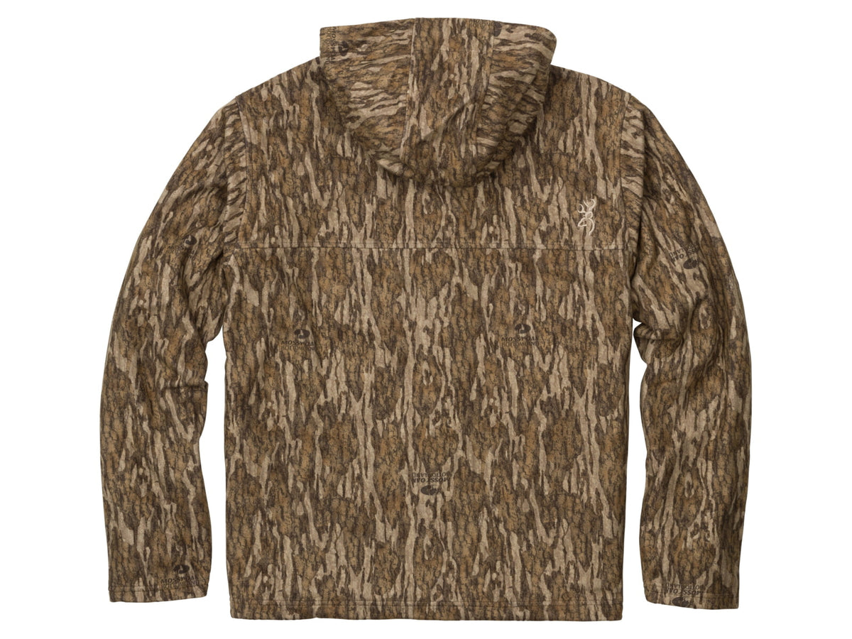 Browning Hydro-Fleece Jacket - Mens Mossy Oak Bottomland