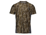 Browning Plexus Shirt - Men's Short Sleeve Mossy Oak Original Bottomland