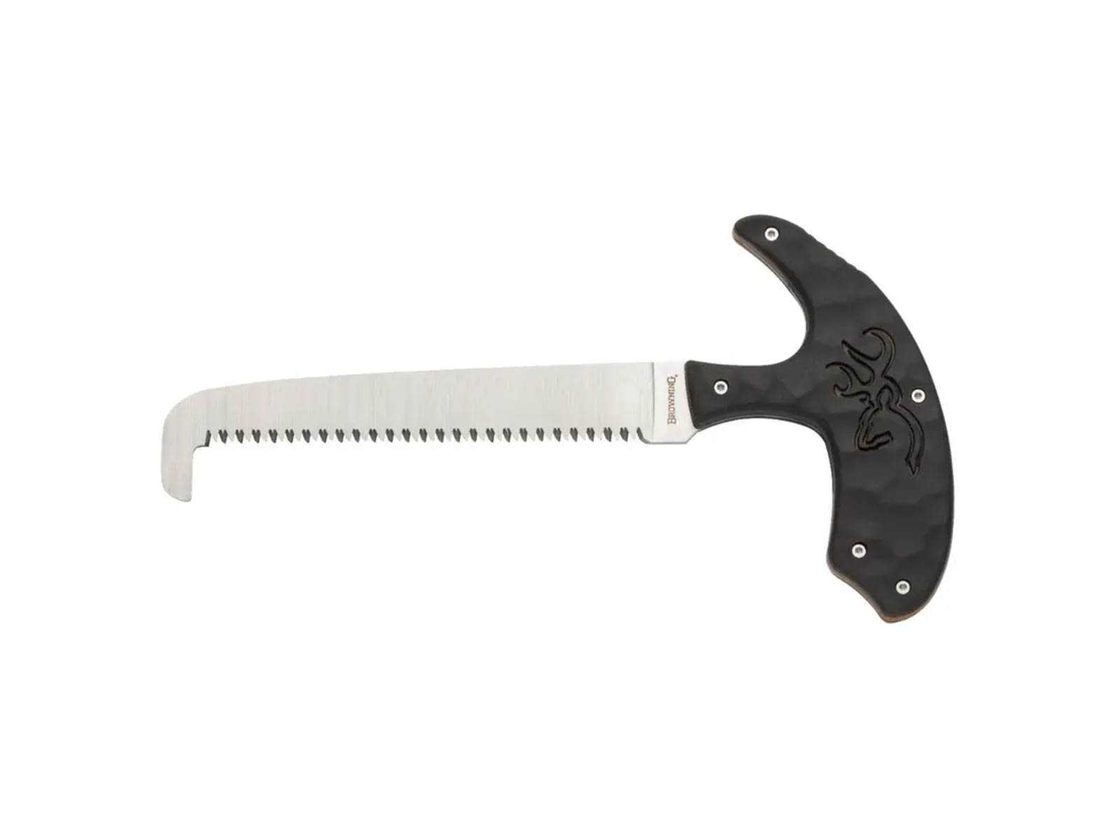 Browning Primal Bone Saw 5.25in 8Cr13MoV Polymer/Rubber Handle Black