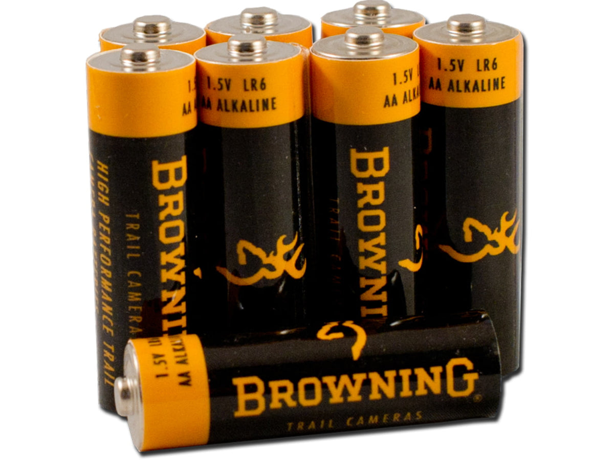 Browning Trail Cameras AA Alkaline Batteries BTC 8AA