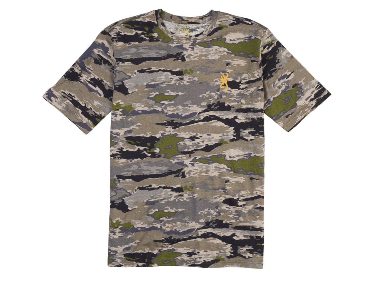 Browning Wasatch Short Sleeve T-Shirt - Mens Ovix XL