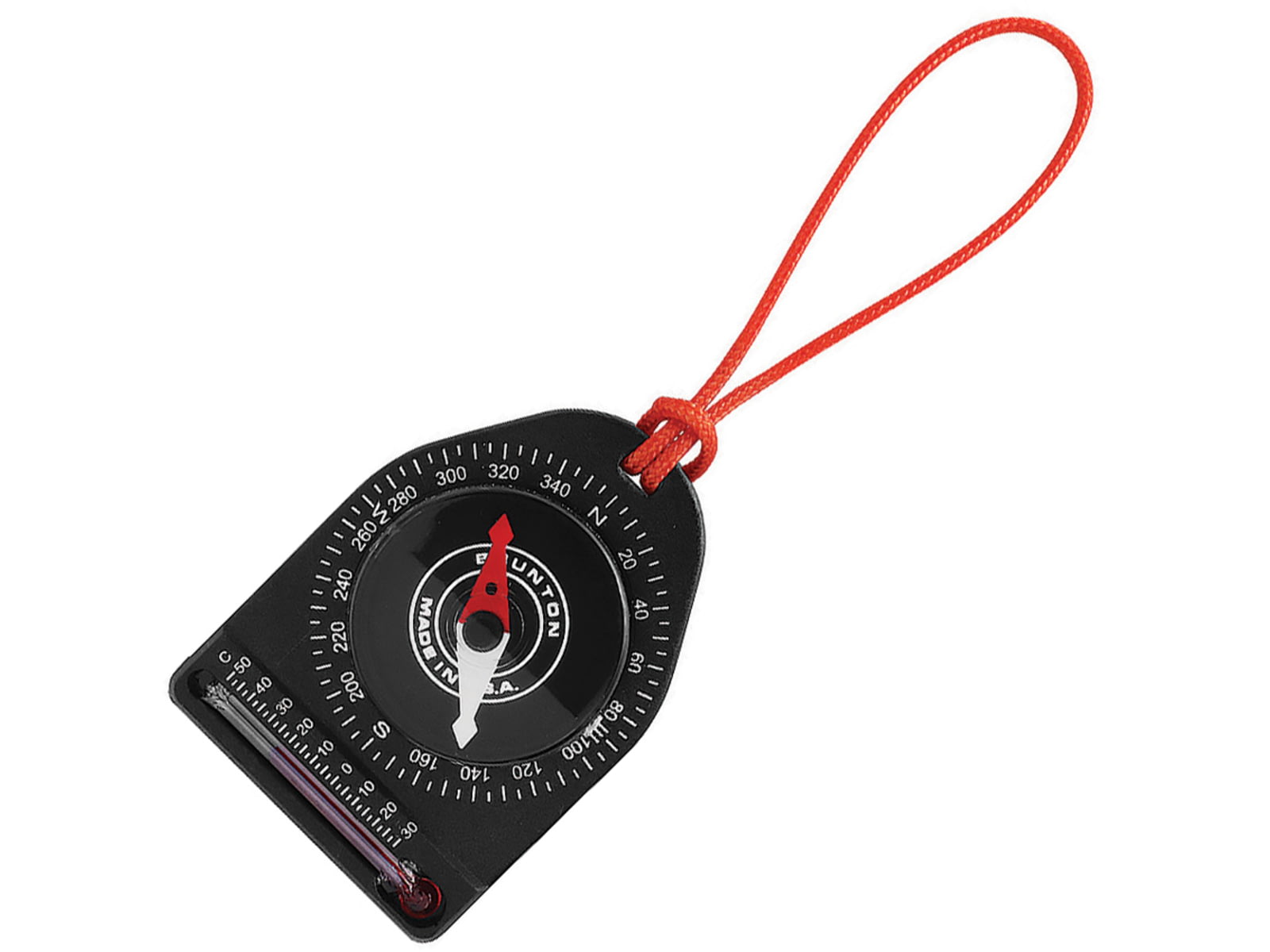 Brunton Chill Compass 2.44" x 1.75" x 0.44" 9045-OR