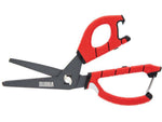 Bubba Blade Large Shears w/No-Slip Grip & Bottle Opener/Sharpener Red 1099915